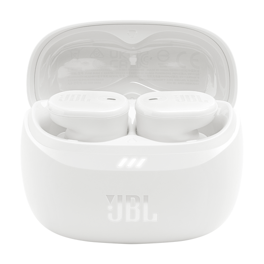 JBL Tune Buds 2 - White - True Wireless Noise Cancelling Earbuds - Top