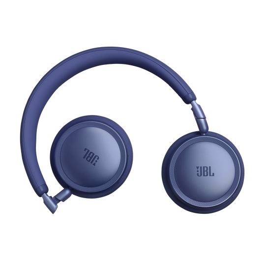 JBL Live 680NC - Blue - Wireless on-ear Noise Cancelling headphones - Left