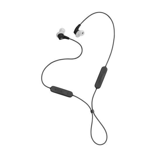 JBL Endurance Run 3 Wireless - Black / Grey - Wireless Sport Headphones - Back