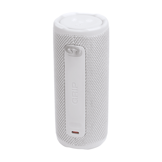 JBL Grip - White - Compact Bluetooth speaker with bold JBL Pro Sound and ambient light - Back