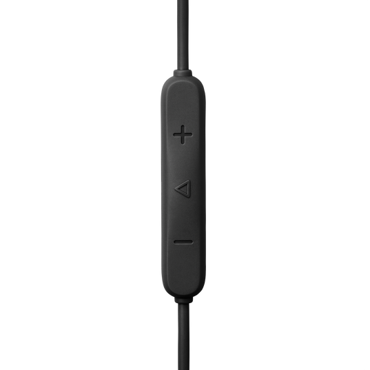 JBL Endurance Run 3 USB-C - Black / Gray - USB-C Wired Sport Headphones - Left