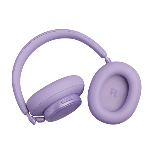 JBL Live 780NC - Purple - Wireless over-ear Noise Cancelling headphones - Detailshot 2