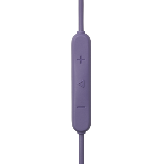 JBL Endurance Run 3 - Purple - Wired Sport Headphones - Left