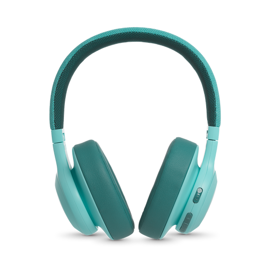 JBL E55BT - Teal - Wireless over-ear headphones - Detailshot 4