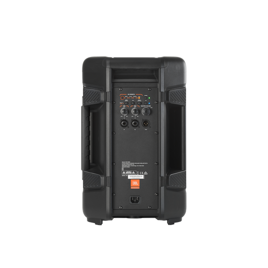 JBL IRX108BT - Black - Powered 8&rdquo; Portable Speaker with Bluetooth&reg; - Back