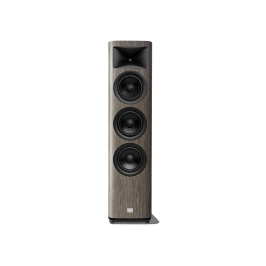 HDI-3600 - Grey Oak - 2 &frac12;-way Triple 6.5-inch (165mm) Floorstanding Loudspeaker - Hero