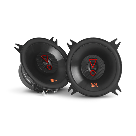 Stage3 427F - Black - 4" (100mm)  2-Way coaxial  car speaker for factory  upgrade without grille - Hero