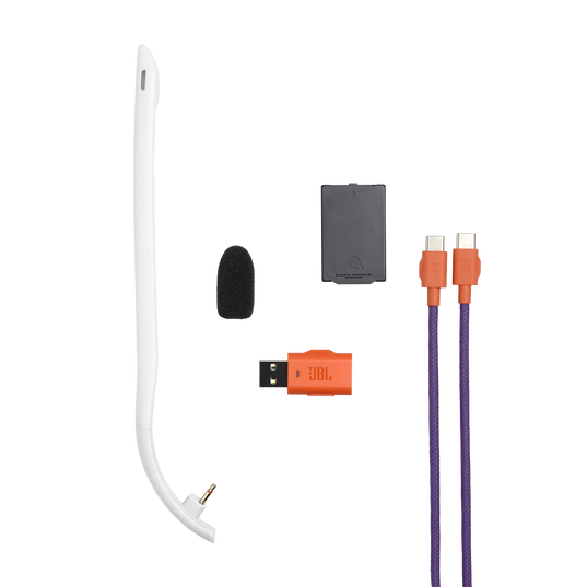 JBL Quantum 650 - White - Wireless multiplatform gaming headset - Detailshot 11