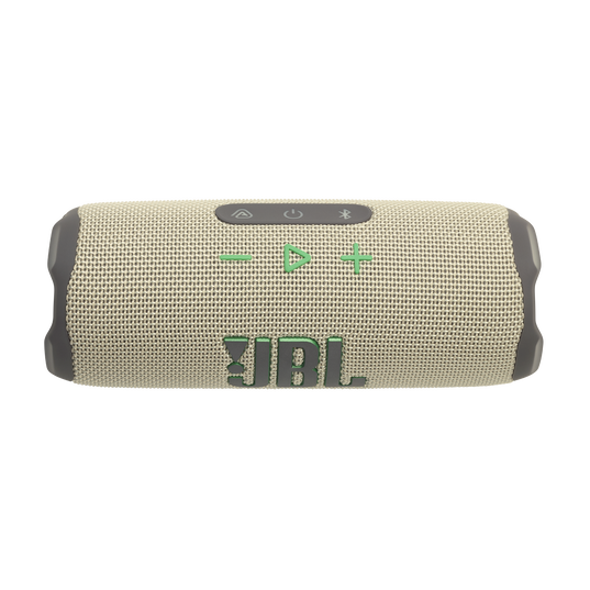 JBL Flip 7 - Sand - Portable waterproof and drop-proof  speaker - Top