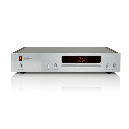 JBL CD350 Classic - Walnut - Compact Disc Player - Detailshot 1
