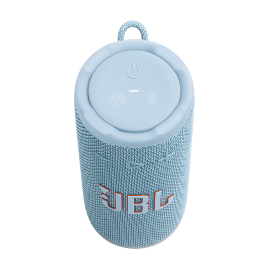 JBL Grip - Turquoise - Compact Bluetooth speaker with bold JBL Pro Sound and ambient light - Top
