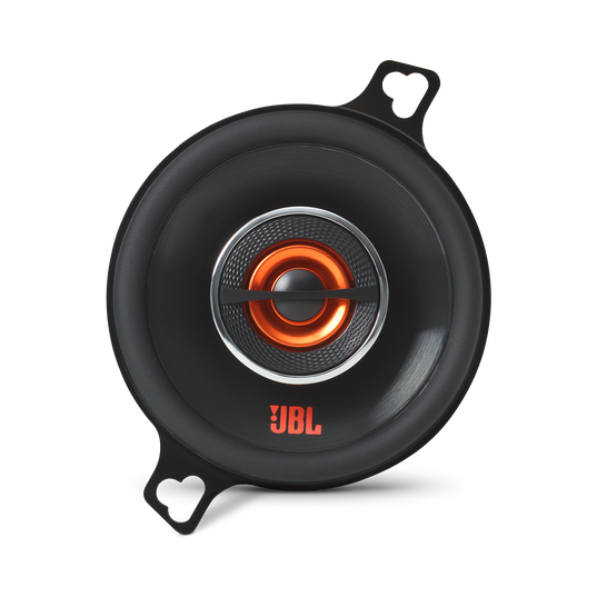 GX328 - Black - 3-1/2" Coaxial Car Audio Loudspeaker - Front