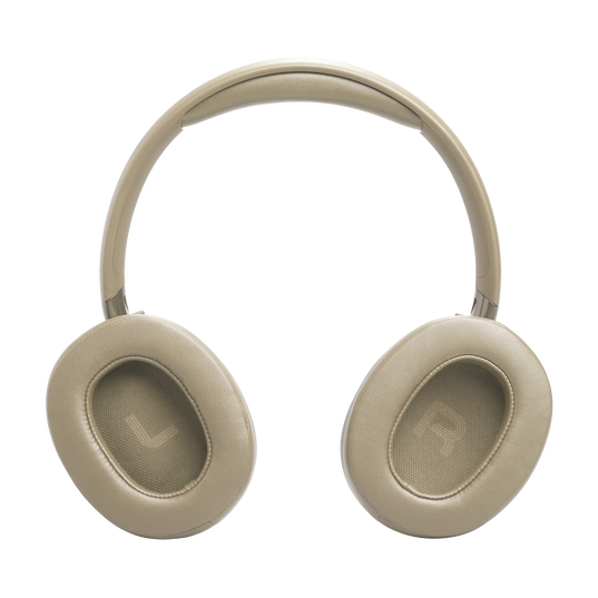 JBL Tune 780NC - Beige - Wireless over-ear Noise Cancelling headphones - Left