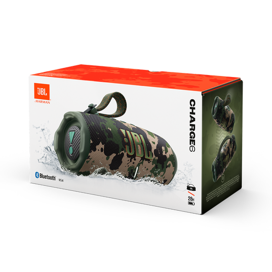JBL Charge 6 - Squad - Portable waterproof and drop-proof Bluetooth speaker - Detailshot 4