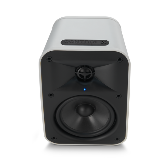 JBL Control X Wireless - White - 5.25” (133mm) Portable Stereo Bluetooth® Speakers - Detailshot 3