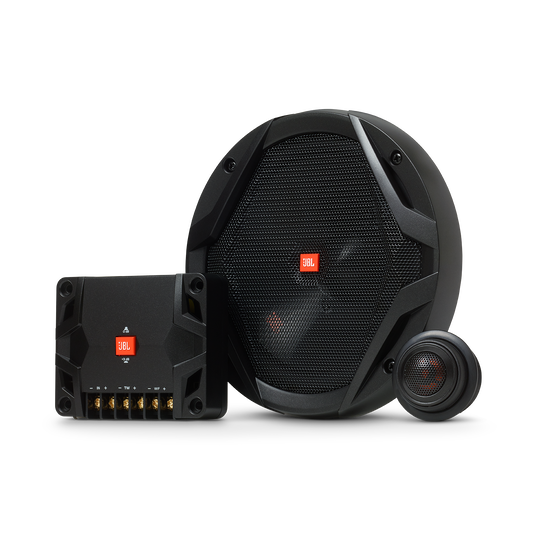GX608C - Black - 6-1/2" Car Audio Component Speaker System - Detailshot 1
