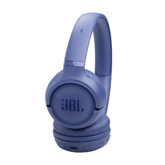 JBL Tune 530BT - Blue - Wireless on-ear Bluetooth&reg; headphones - Right