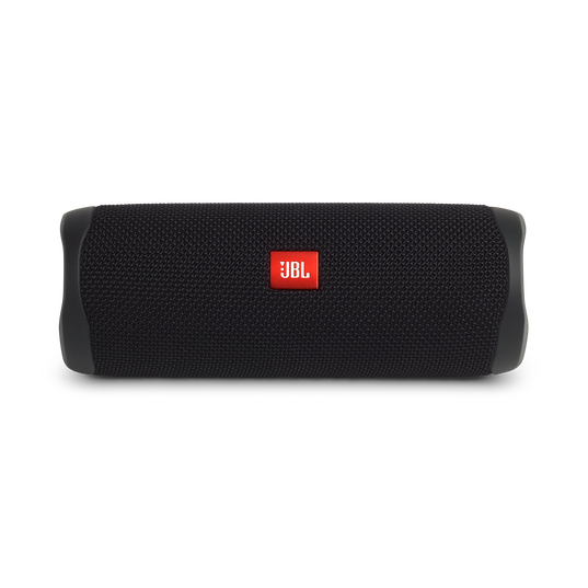 JBL Flip 5 - Black Matte - Portable Waterproof Speaker - Front