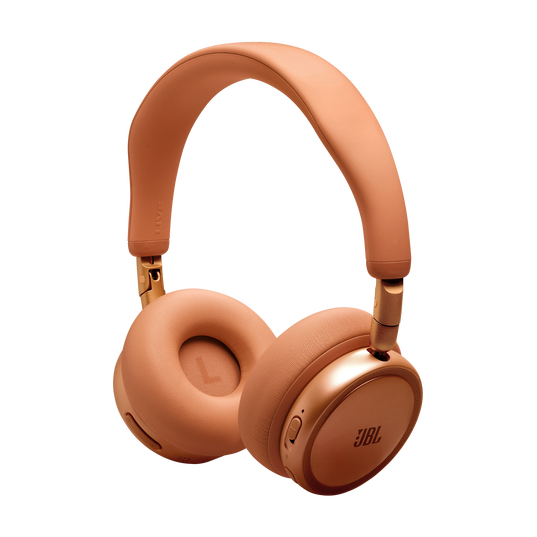 JBL Live 680NC - Orange - Wireless on-ear Noise Cancelling headphones - Bottom