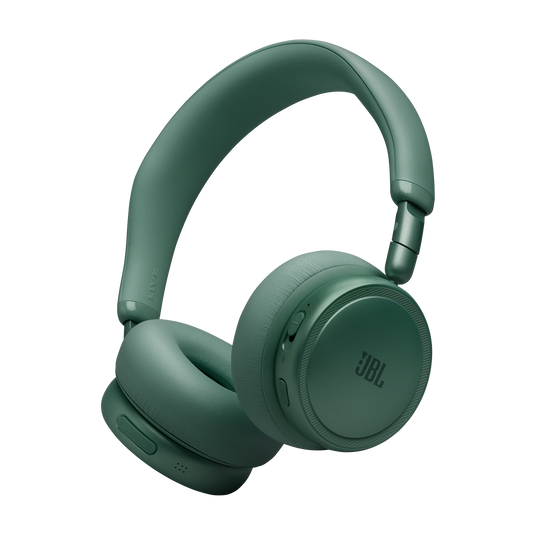 JBL Live 680NC - Green - Wireless on-ear Noise Cancelling headphones - Hero