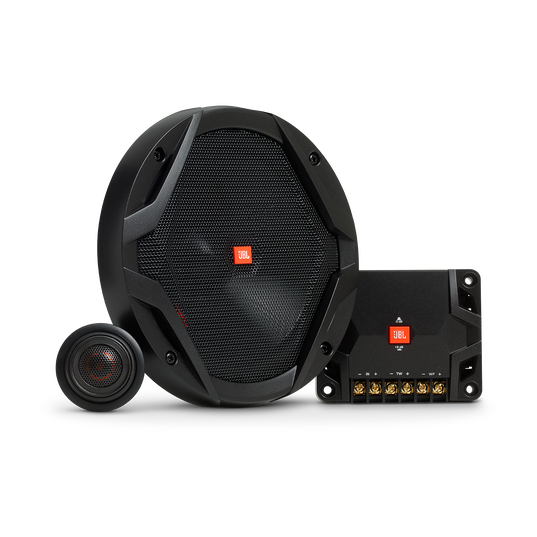 GX608C - Black - 6-1/2" Car Audio Component Speaker System - Hero