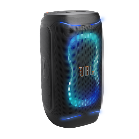 JBL PartyBox 130 - Black - Portable party speaker with JBL legendary sound, a dynamic lightshow and a foldable ergonomic handle - Hero