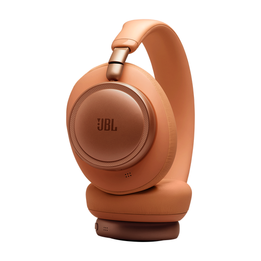 JBL Live 780NC - Orange - Wireless over-ear Noise Cancelling headphones - Top