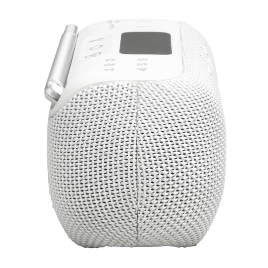 JBL Tuner 3 - White - Portable DAB/DAB+/FM radio with Bluetooth - Left