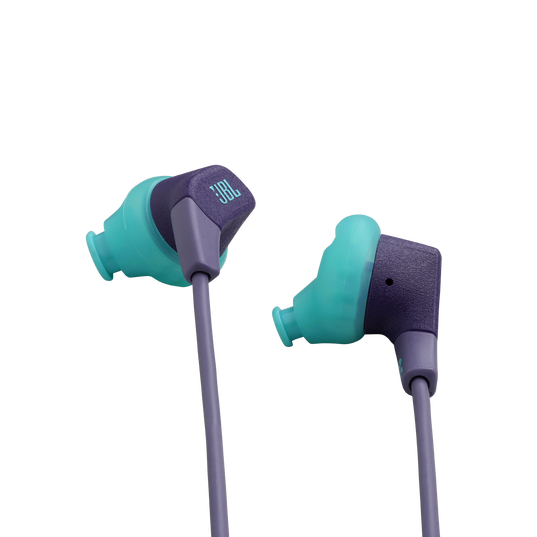 JBL Endurance Run 3 - Purple - Wired Sport Headphones - Detailshot 1