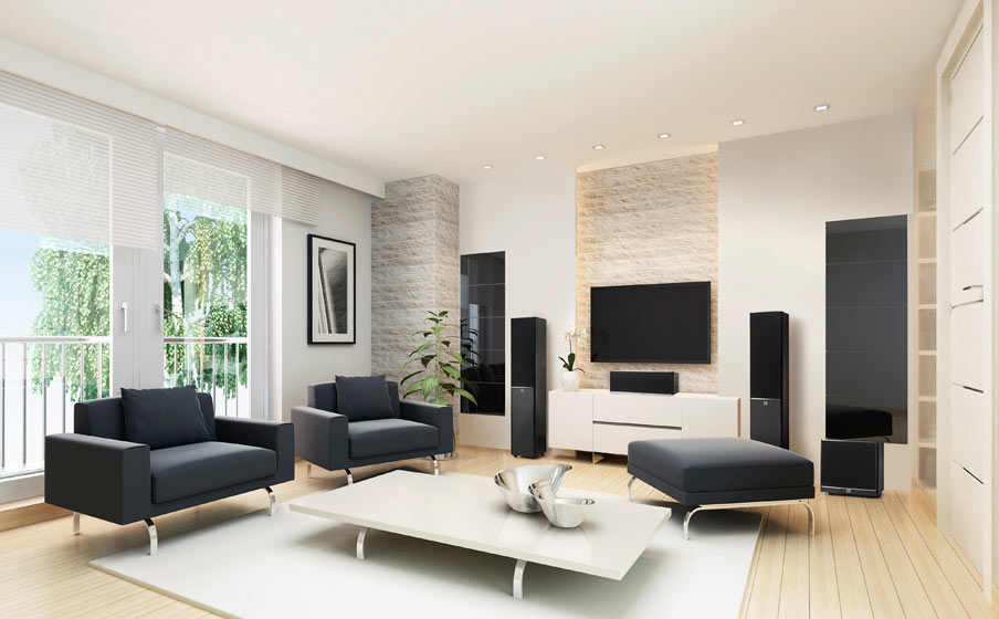 Understated, contemporary look and feel