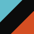 Black and Orange