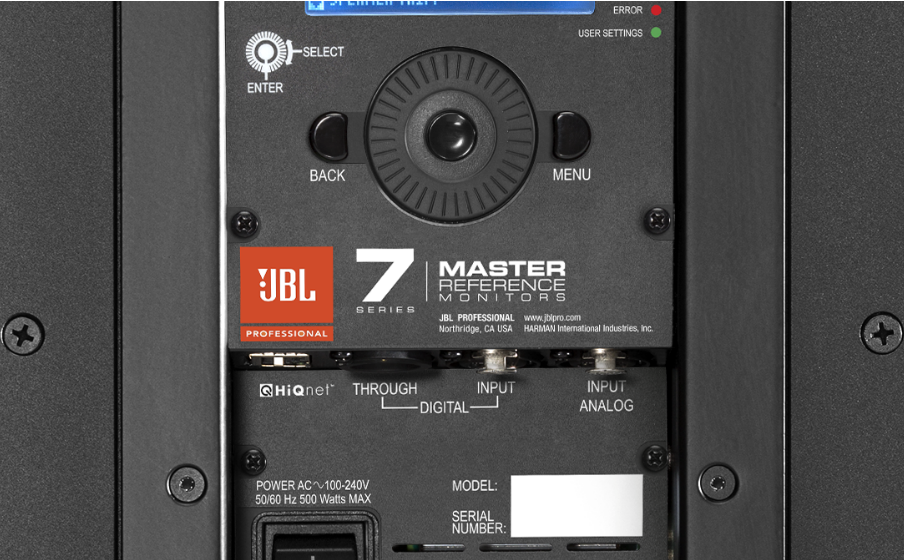 Integrated 250W + 250W dual-amplification system